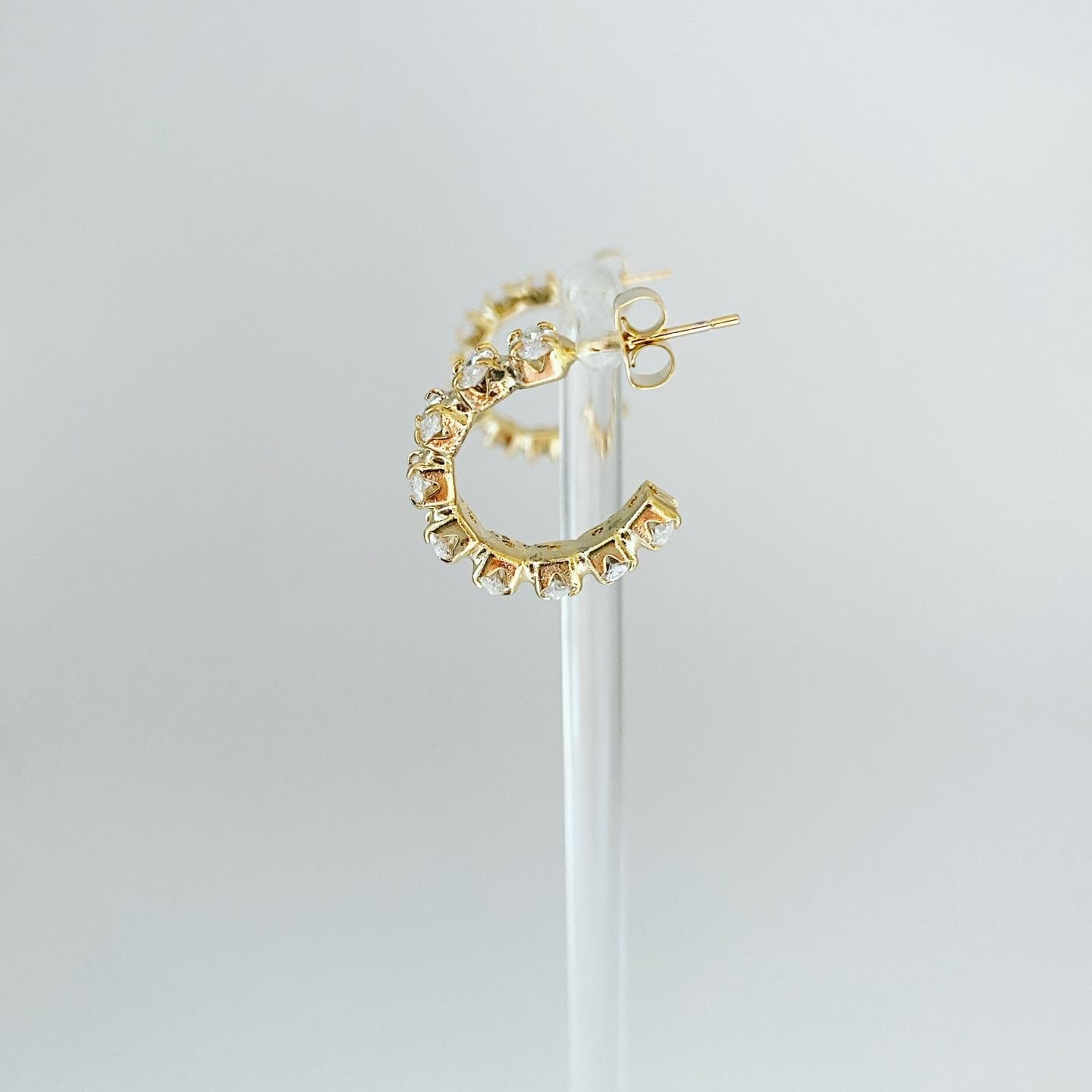 Marquise Eye Hoop Earrings