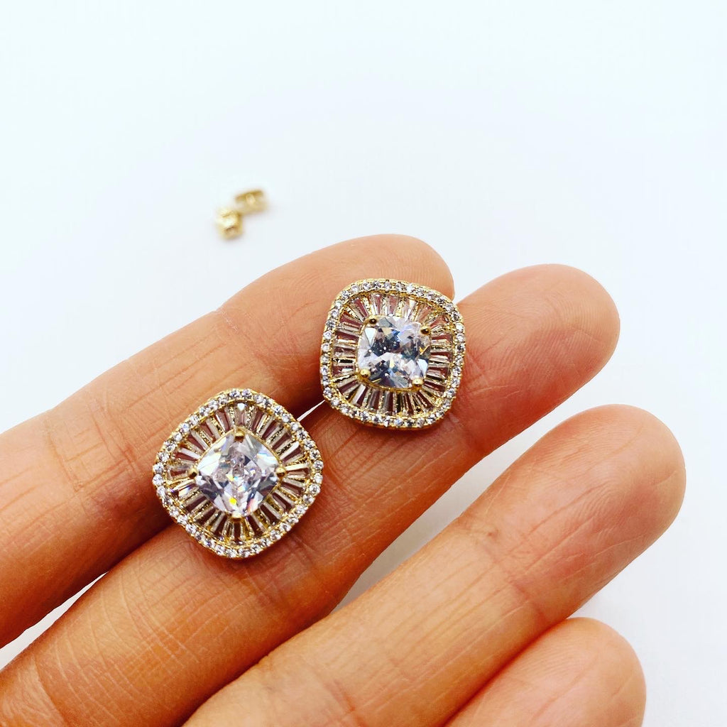 Square Wheel Earrings