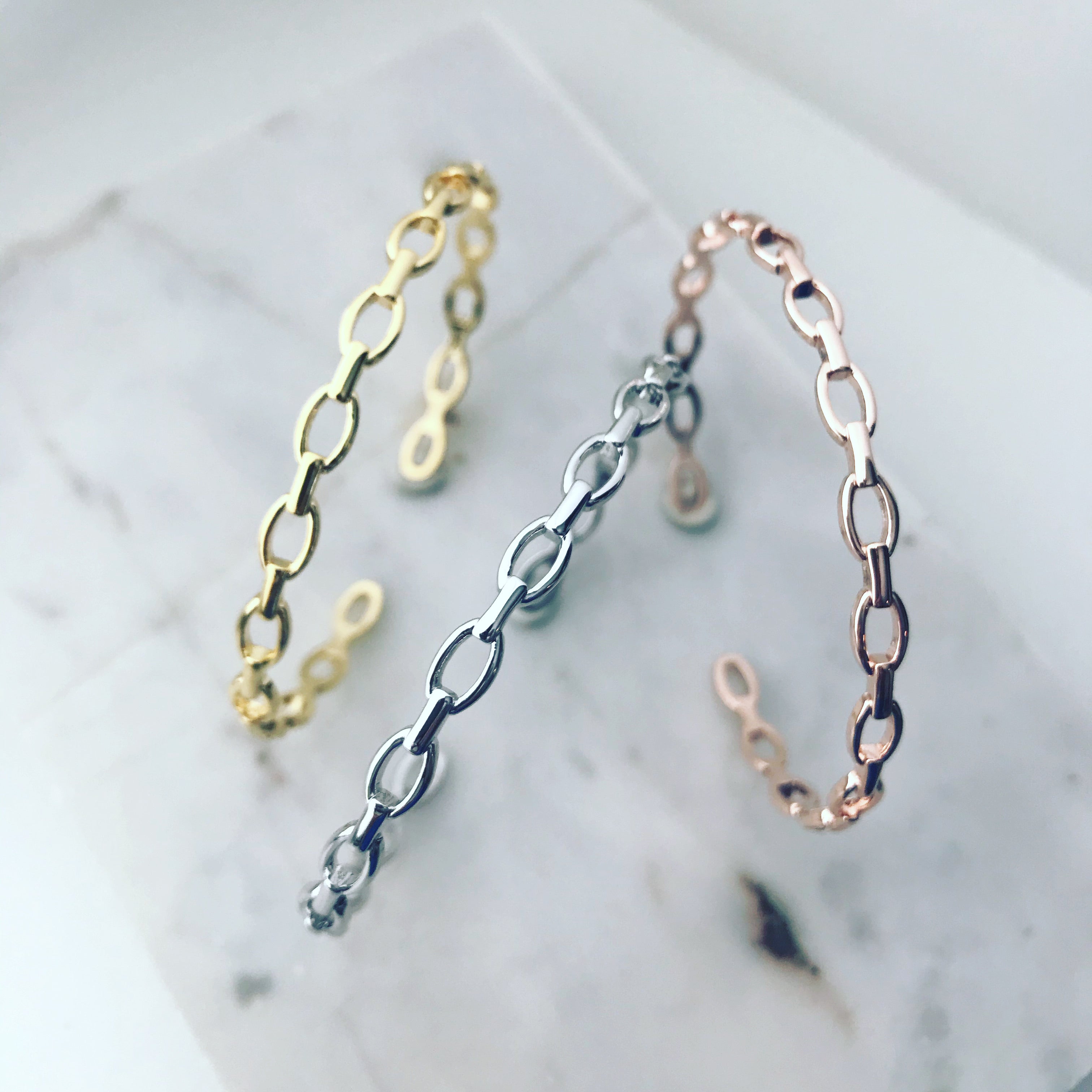 Chain Cuff Bracelets