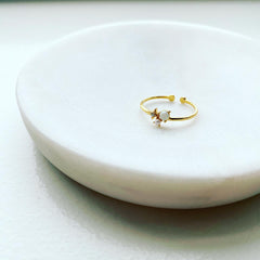 Opal & Pearl Duet Ring