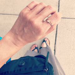 Evil Eye & Lashes Ring