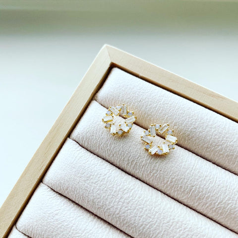 Baguette Loop Earrings