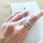 Hammered Band Ring