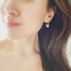 Butterfly (Mariah) Hoop Earrings