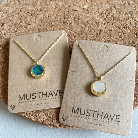 Moon Cradle Necklace