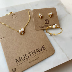 Opal & Pearl Duet Earrings