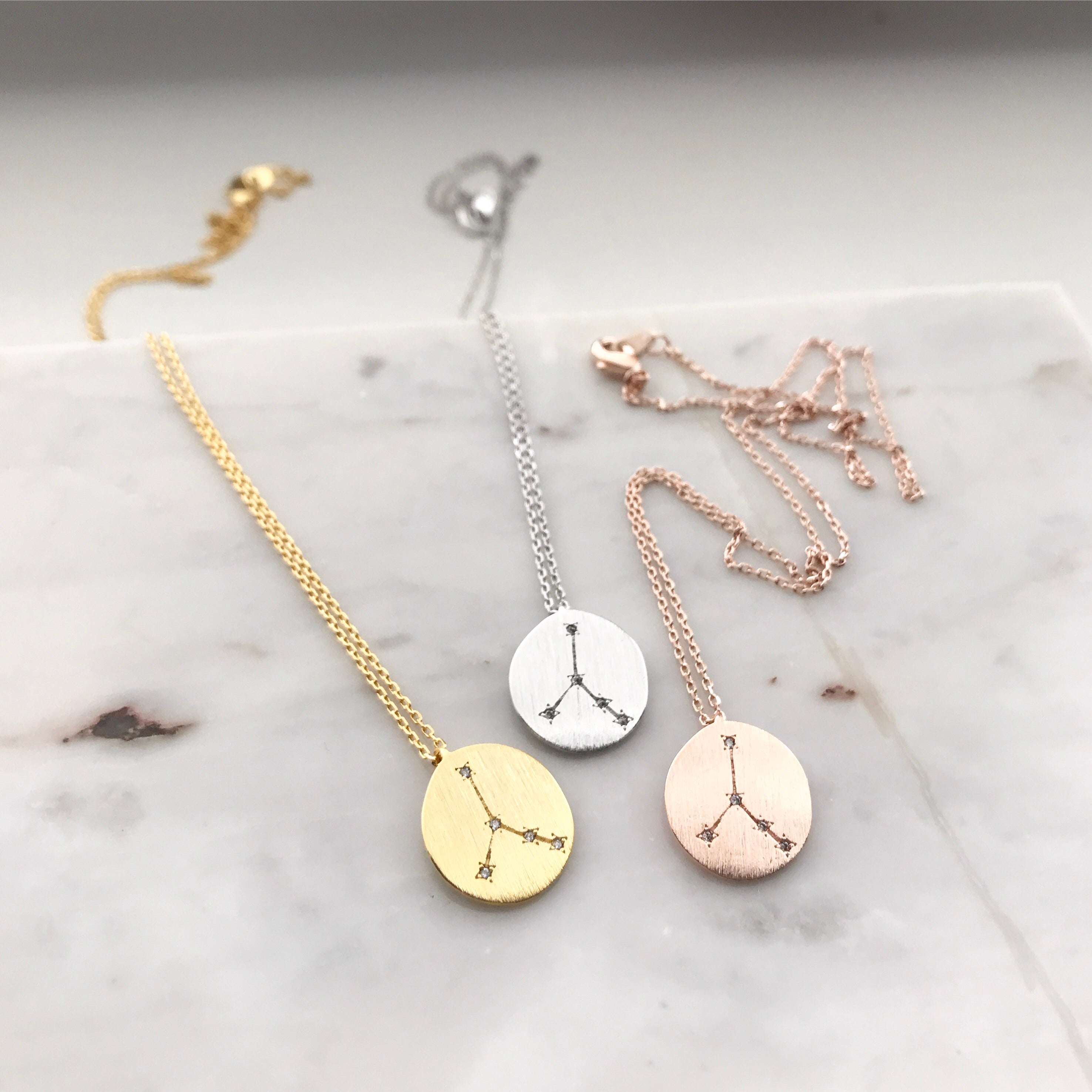 Zodiac Constellations Necklace