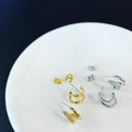 Double Cuff Huggies: Chain