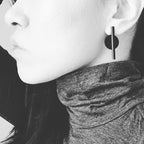 Mismatch Plate Earrings