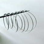 Micro (Diamond Cut) Hoop Earrings