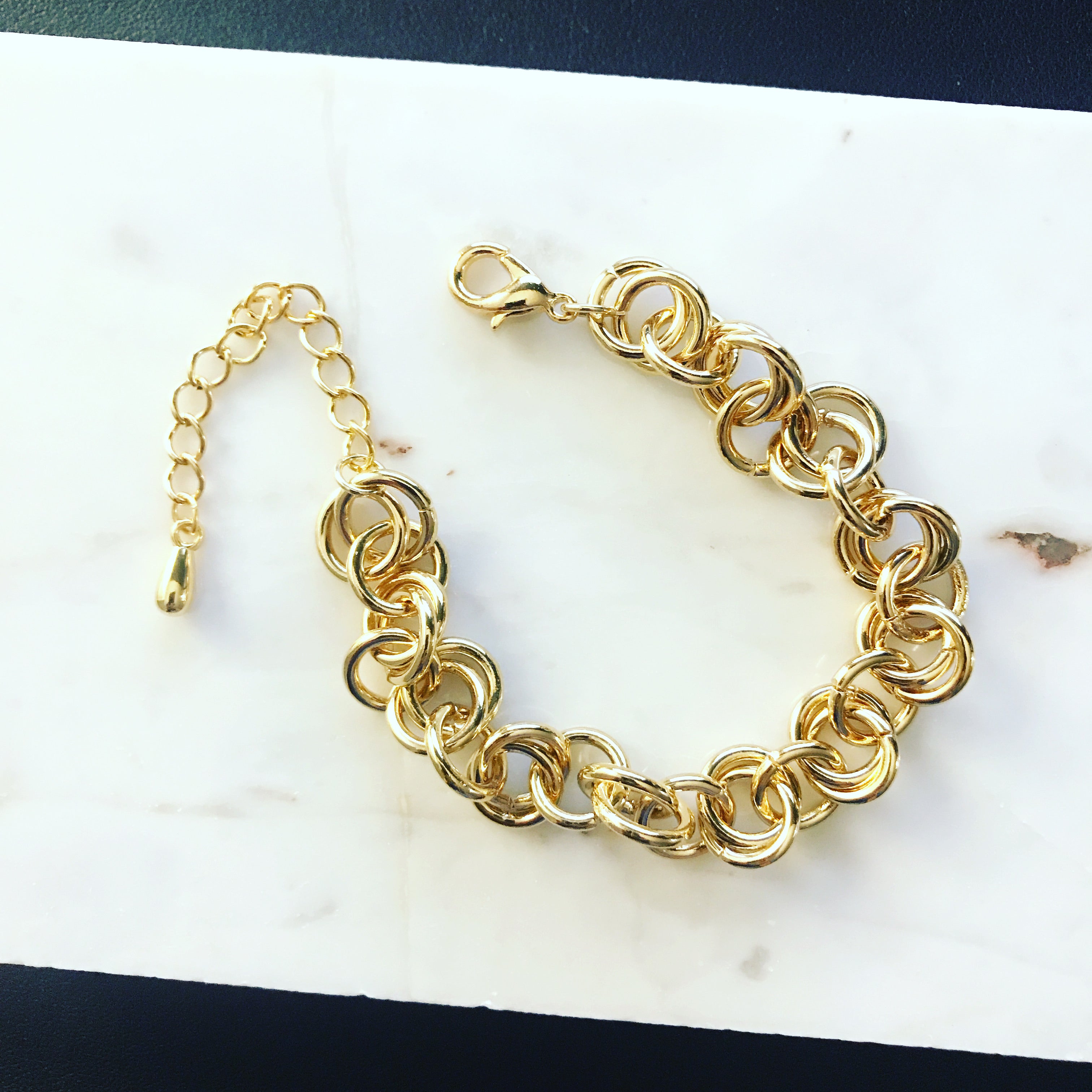 Rolo Link Chain Bracelet