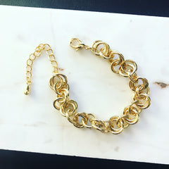 Rolo Link Chain Bracelet
