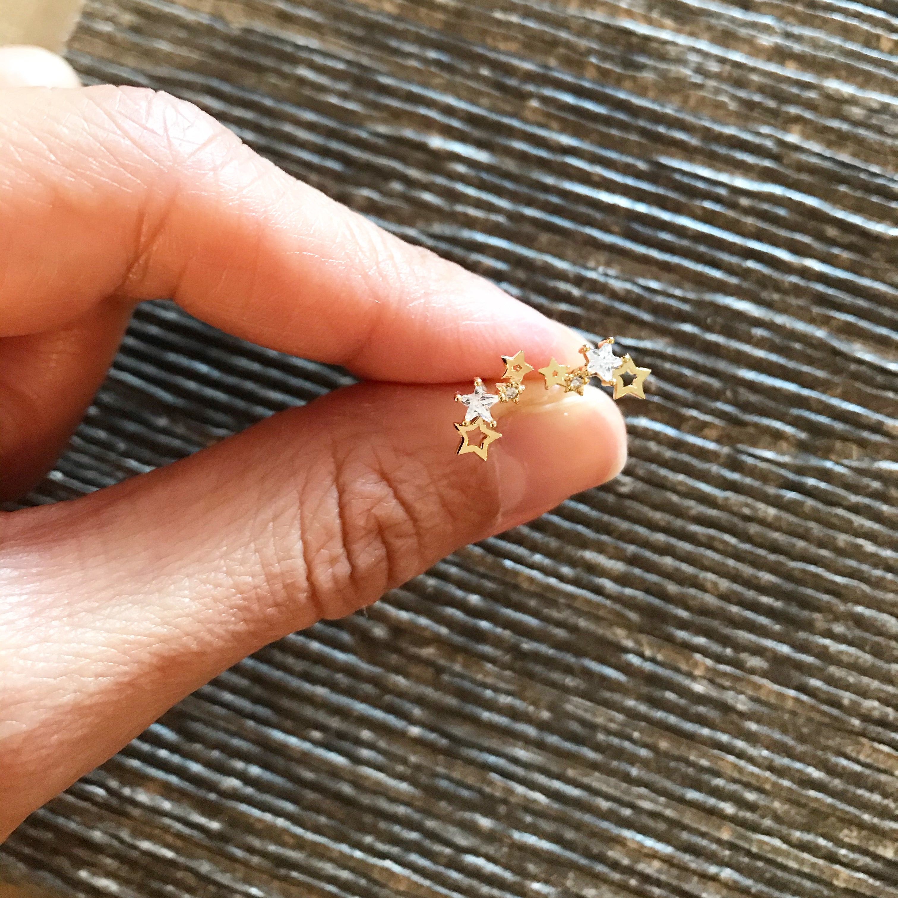 Star Cluster Teeny Earrings