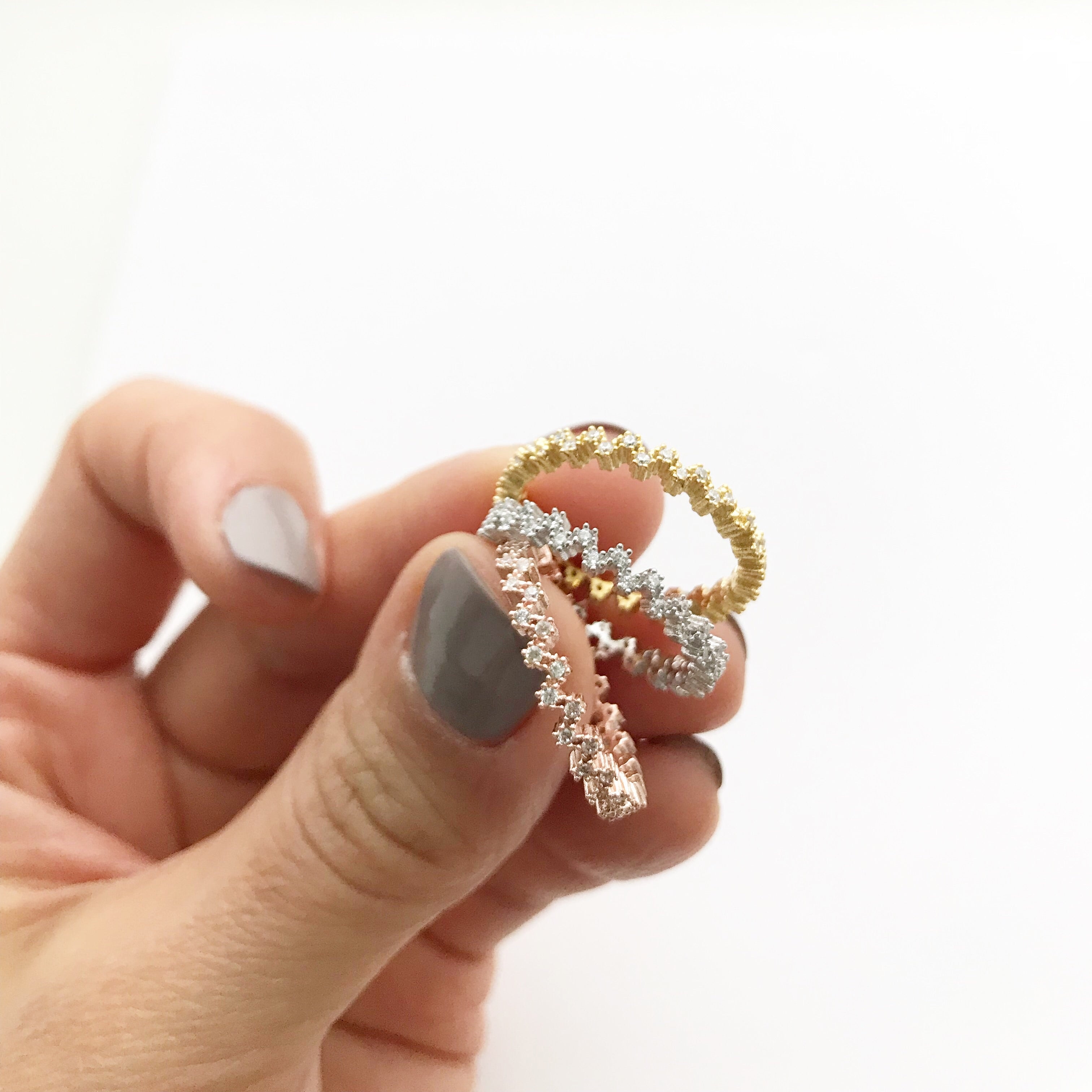 Ziggy Band (Stacking) Ring