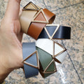 Leather: Triangle Buckle