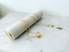 Puffed Heart Necklace