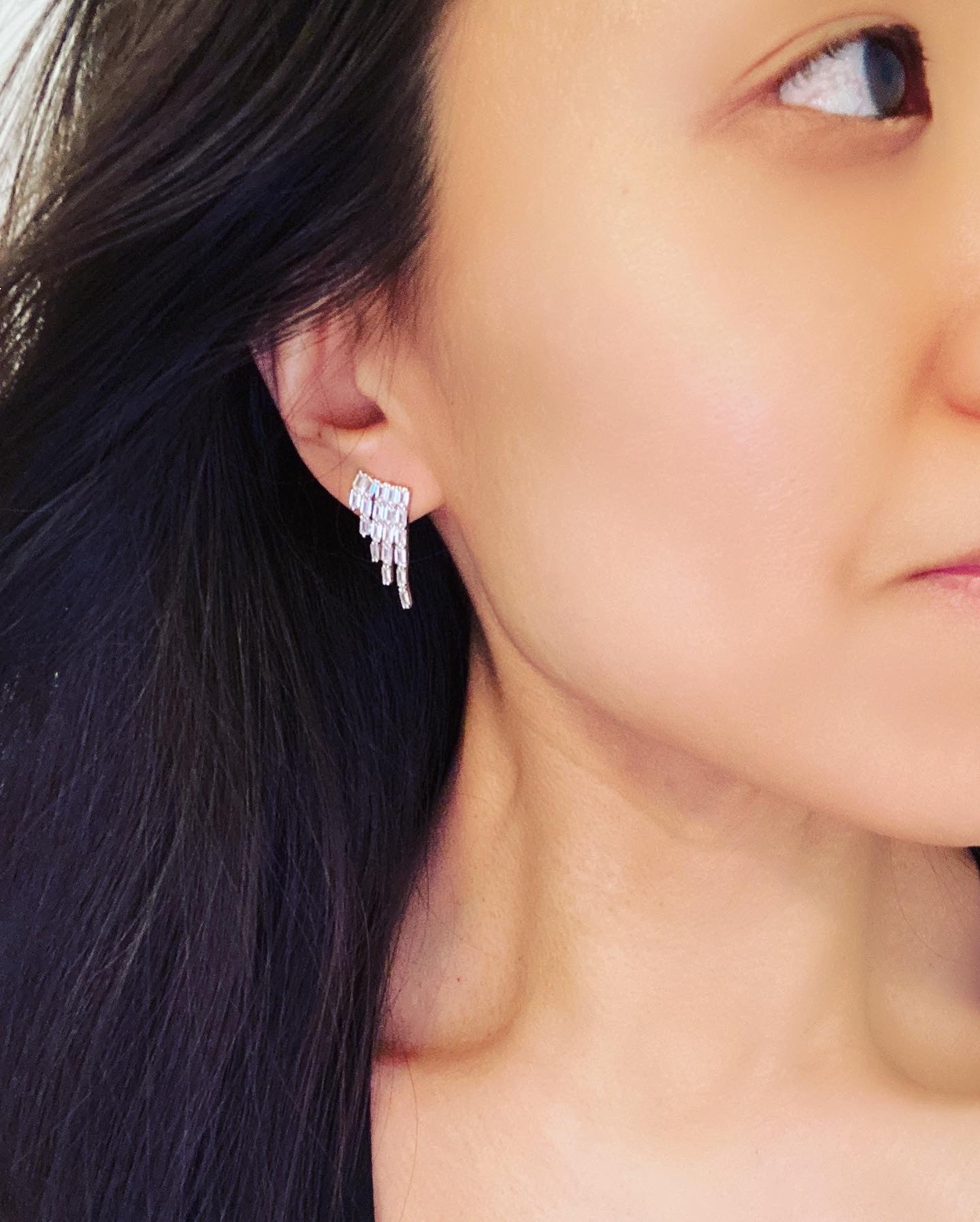 Baguette Skyscraper Earrings
