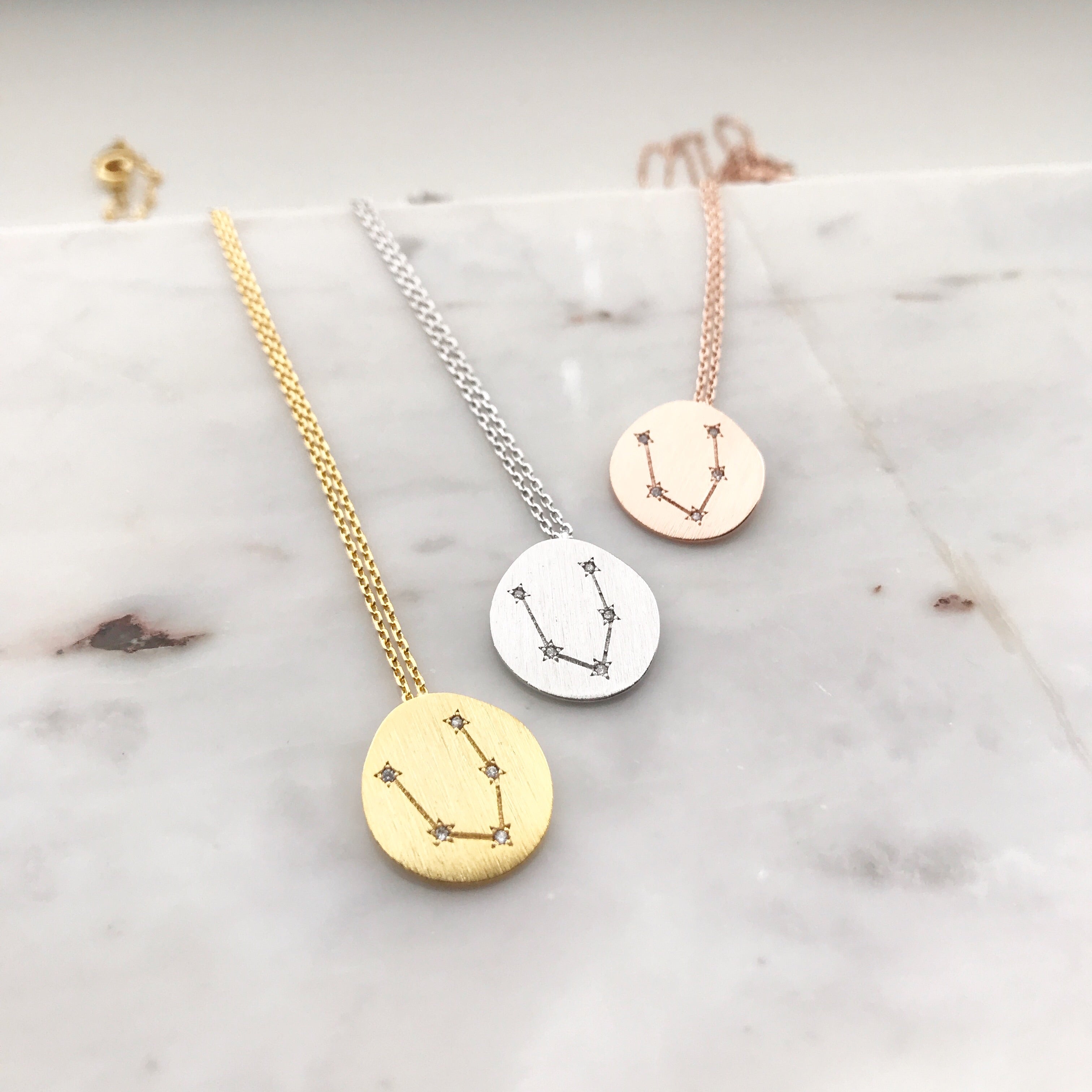 Zodiac Constellations Necklace