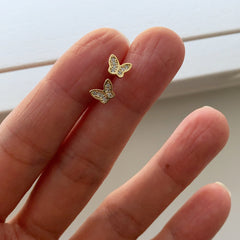 Teeny Butterfly Earrings