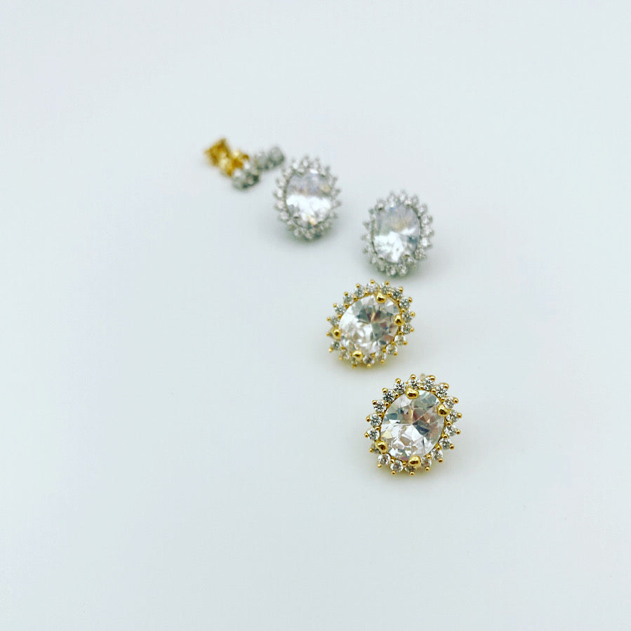Oval Empress Earrings