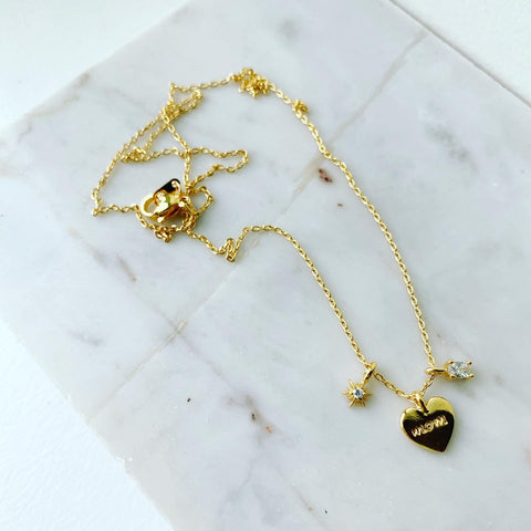Mom (Charm) Necklace