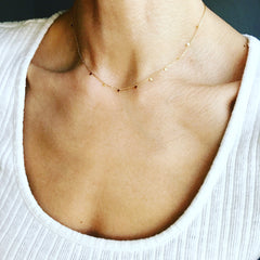 Floating Circles Necklace