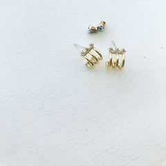 Trio Hoop Earrings