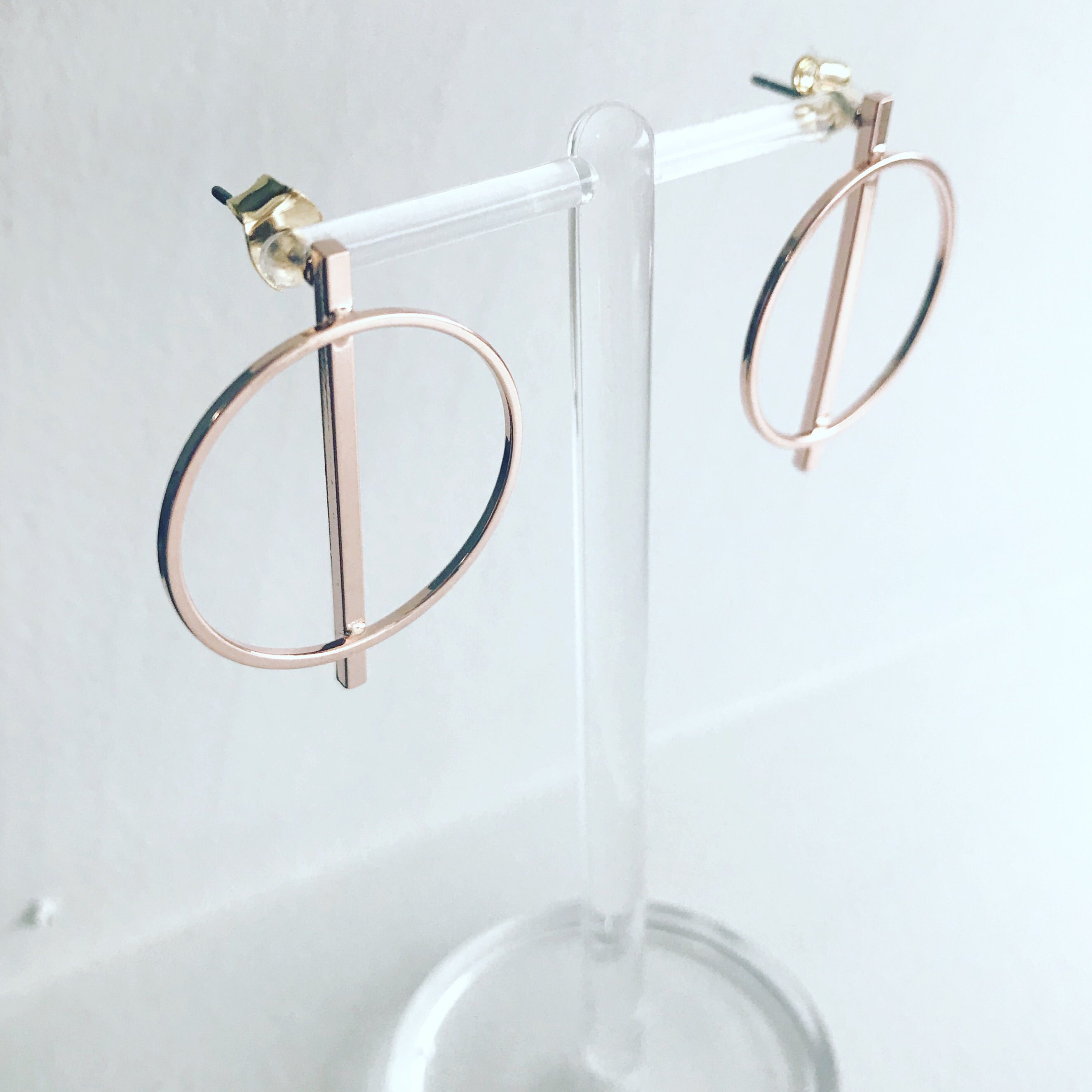 Middle Bar Earrings