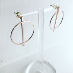 Middle Bar Earrings