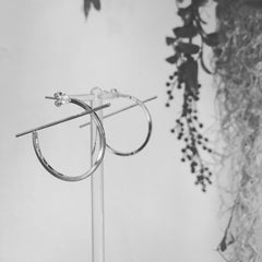 Stick Hoop Earrings
