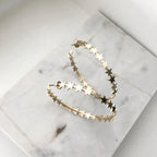 Star Mania Hoop Earrings