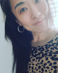 Inlay Hoop Earrings