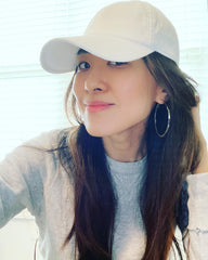 MVP Shiny Hoop Earrings