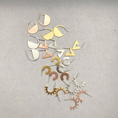 Circle Explosion Earrings
