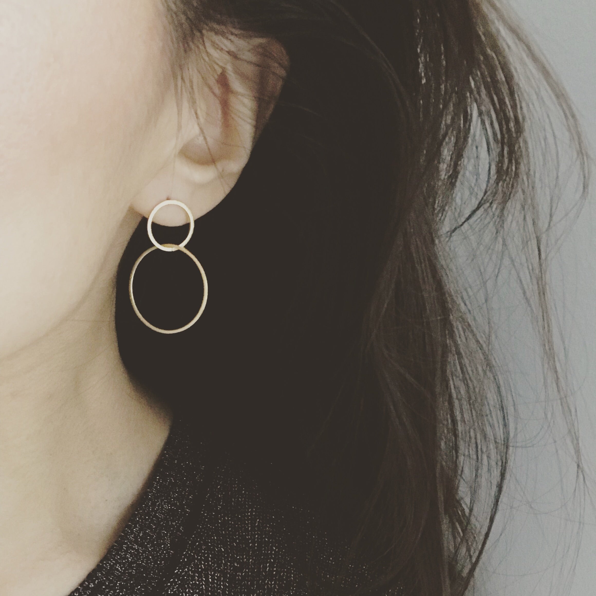 Asymmetric Hoop Earrings