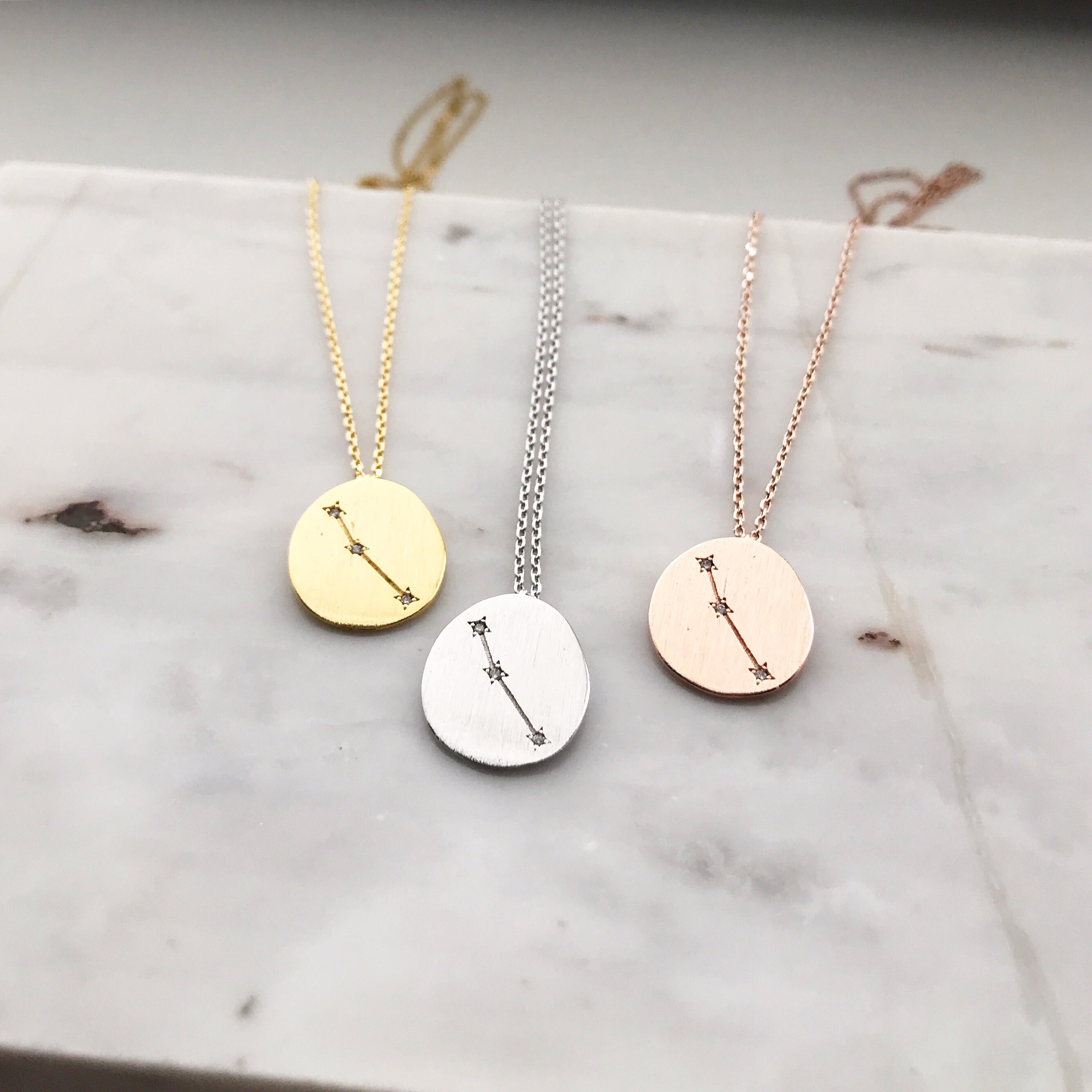 Zodiac Constellations Necklace