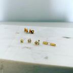 Mix-and-Match Cubism Earrings