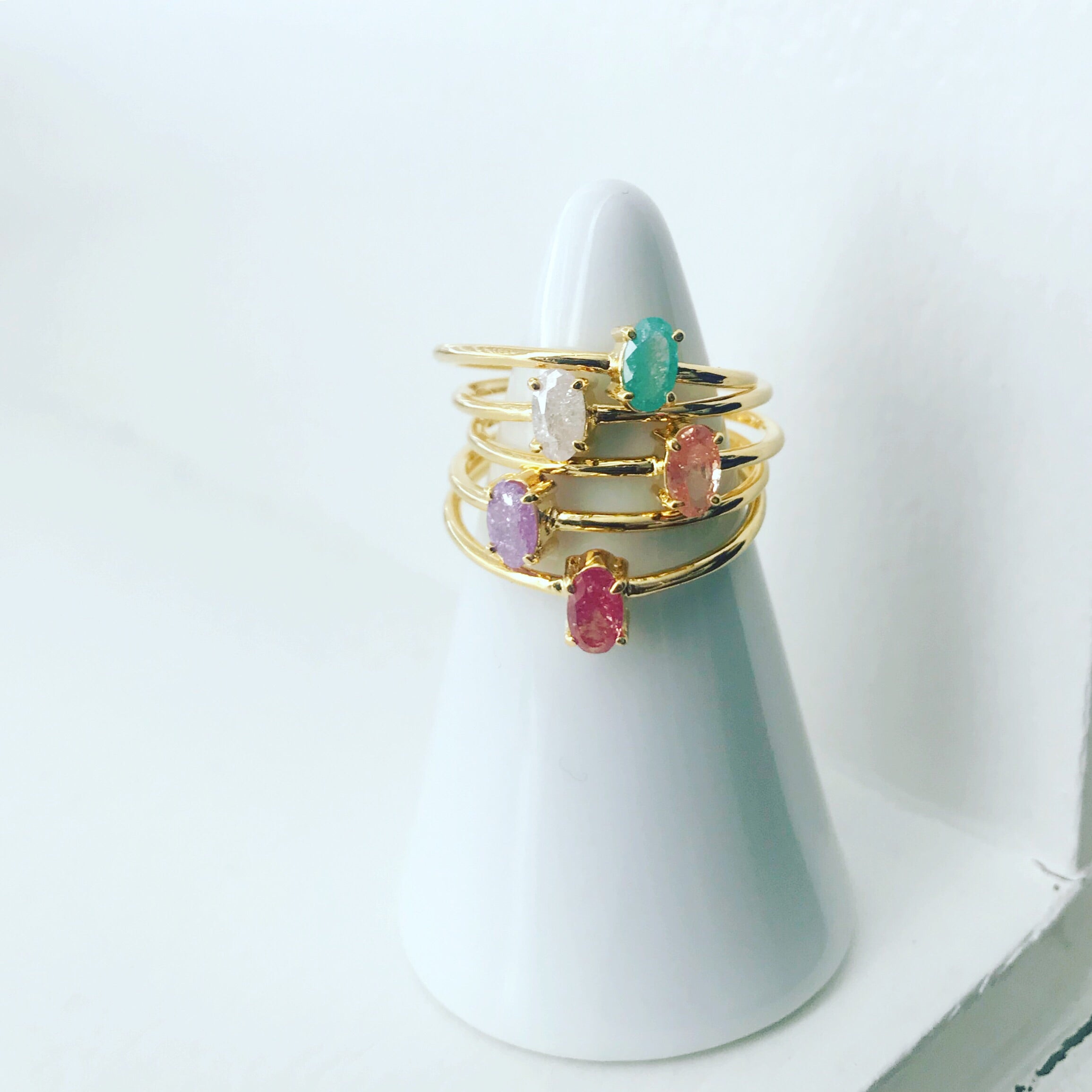 Zirconia (CZ): Oval Ring