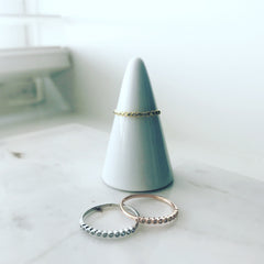 Dot Halfway Ring