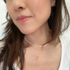 Rose Stem Necklace