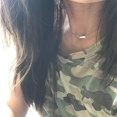 Choker Chain: Bar Plate