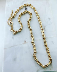 Hardware Link Chain Necklace (Micro)