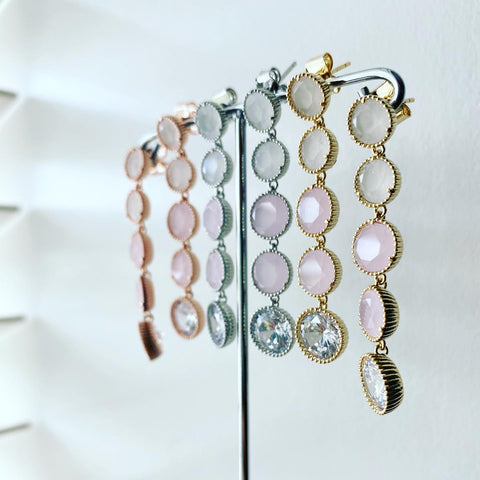 Pretty In Pink Duster Earrings