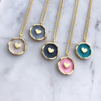 Heart Coin Necklace