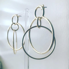 Magical Double Ring Earrings