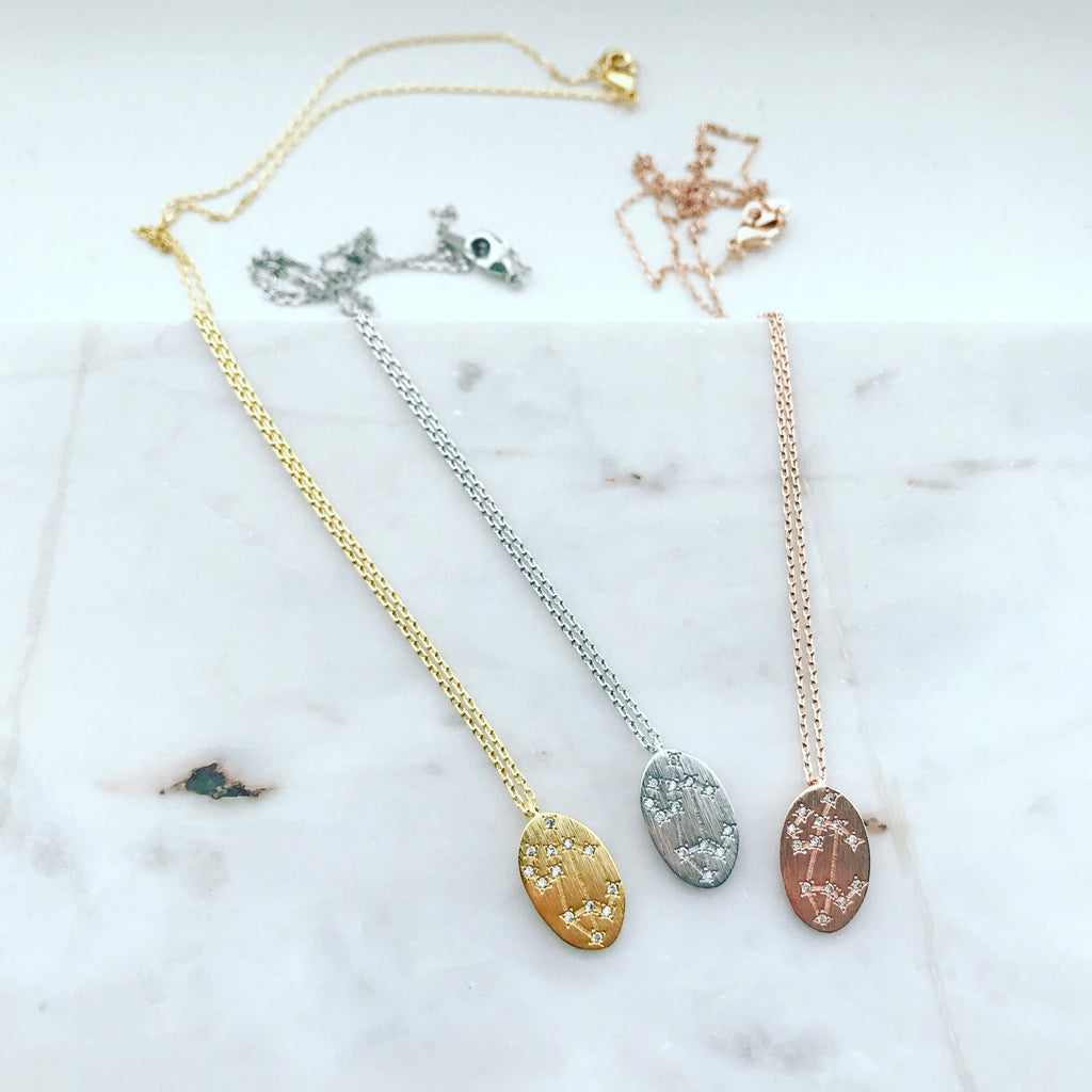 Zodiac Constellations Necklace