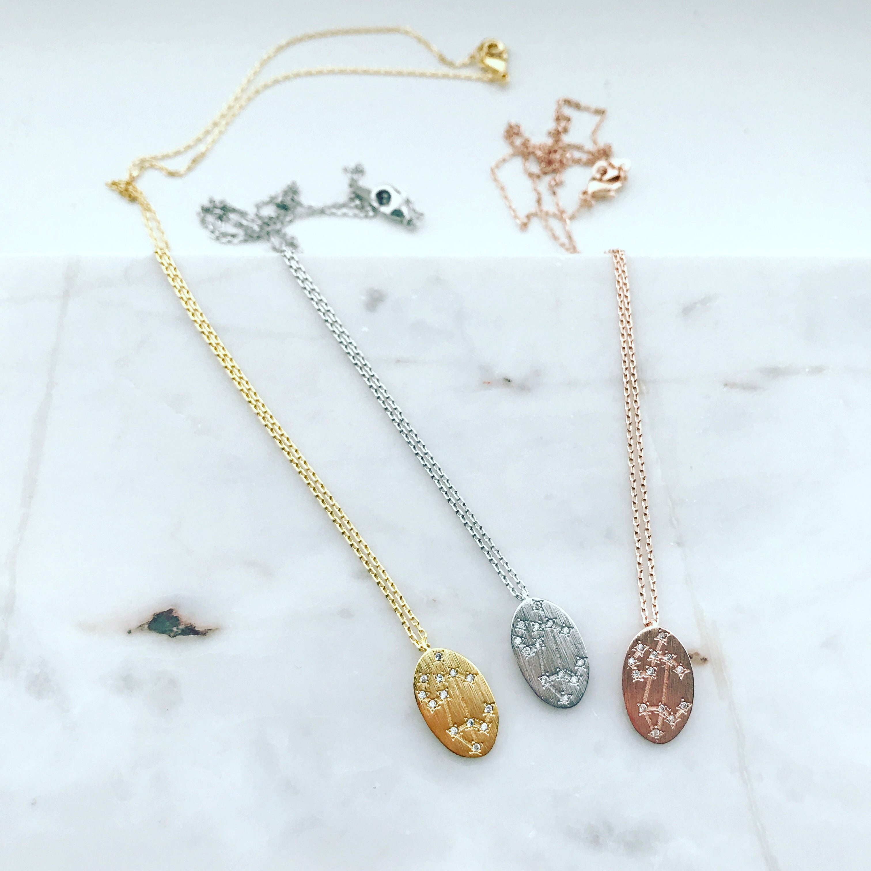 Zodiac Constellations Necklace
