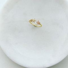 Open Flower Ring
