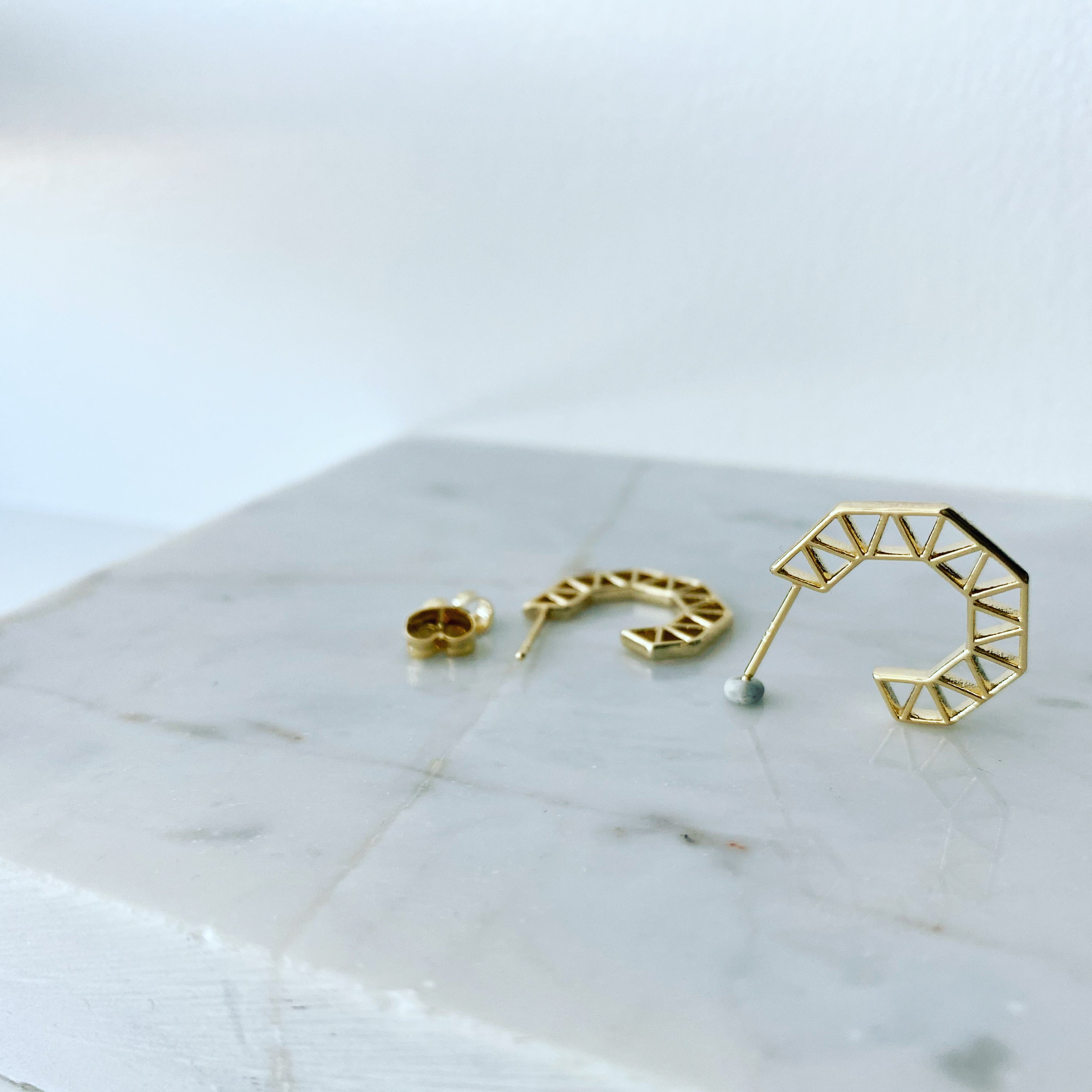 Octagon Geo Hoops