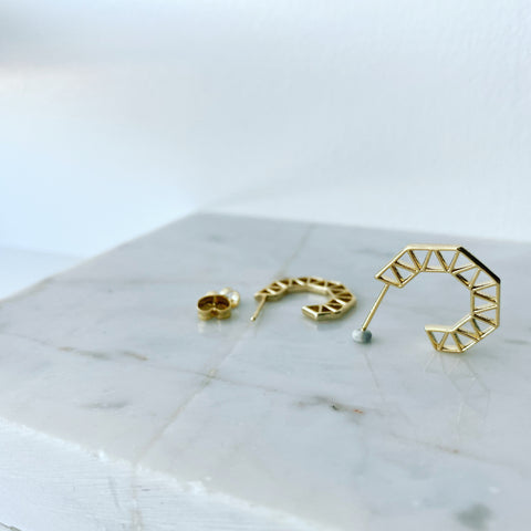 Octagon Geo Hoops